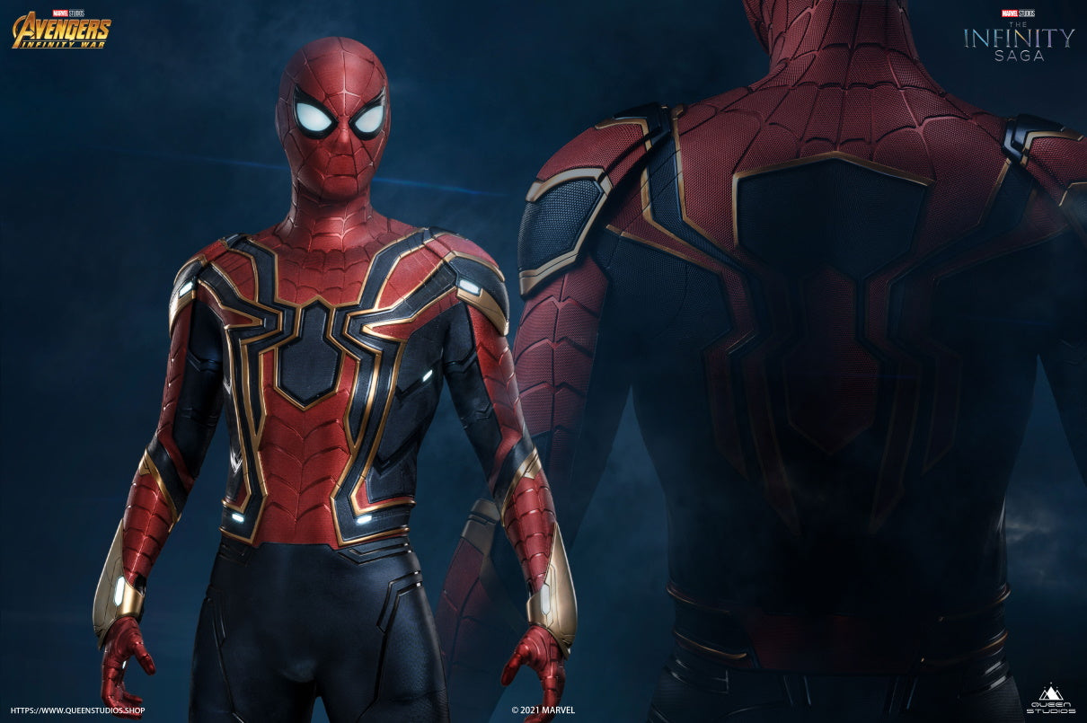 Queen Studios Life Size Iron Spider statue