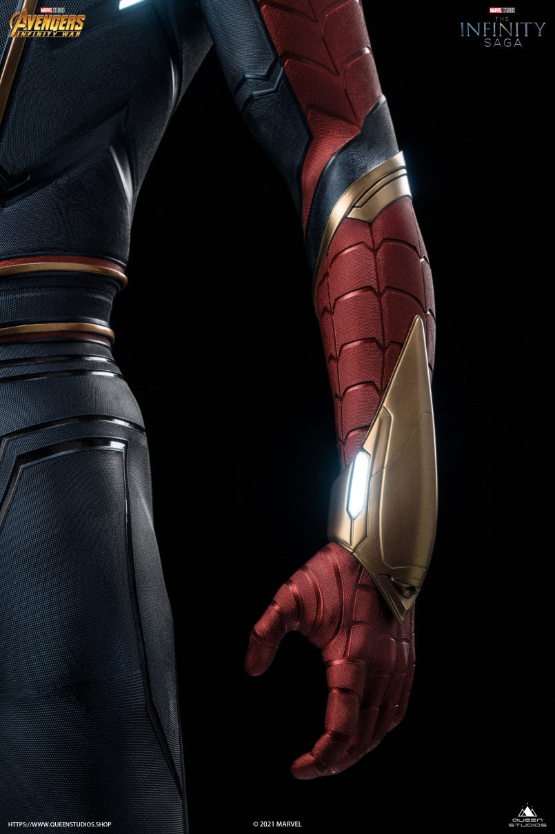 Queen Studios Life Size Iron Spider statue