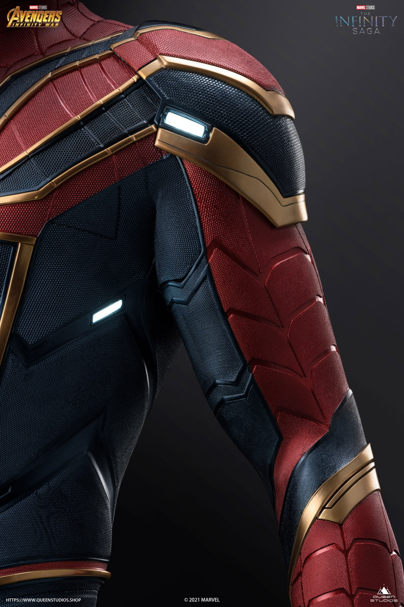 Queen Studios Life Size Iron Spider statue