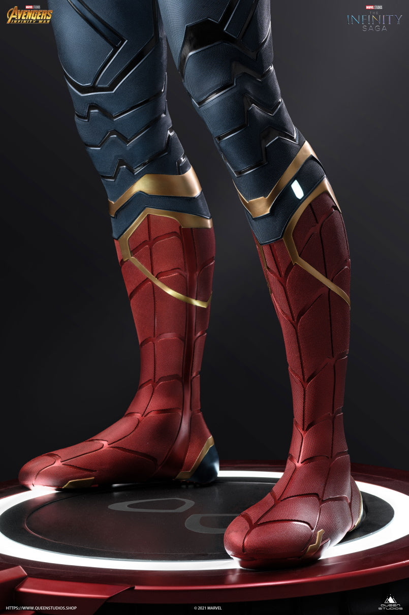 Queen Studios Life Size Iron Spider statue