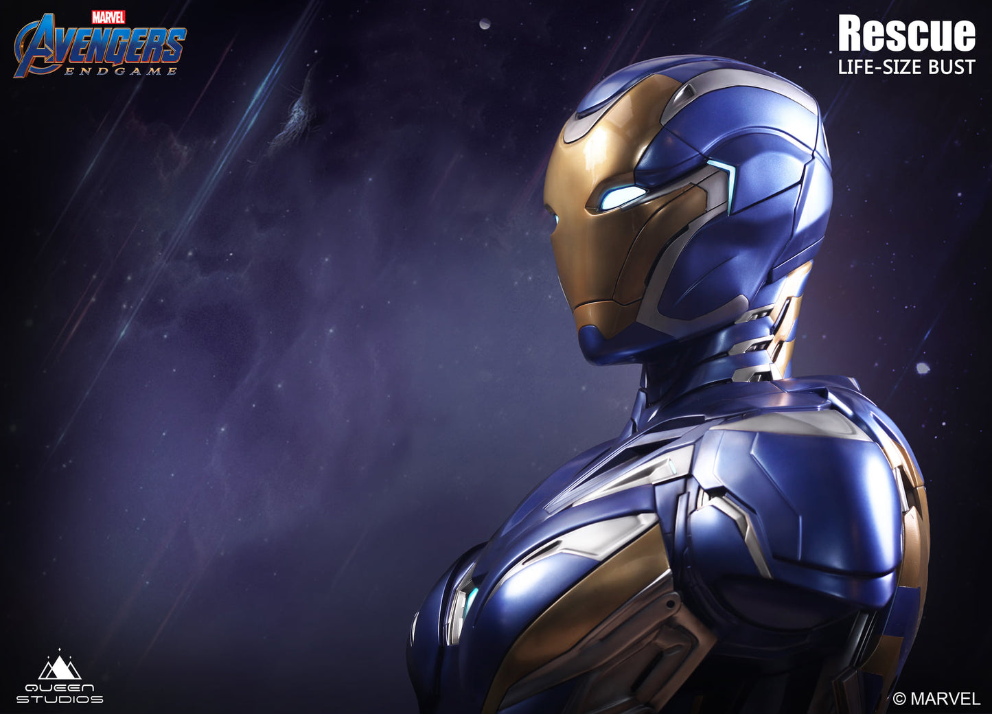 Queen Studios Life Size Iron Man Mark 49 Bust