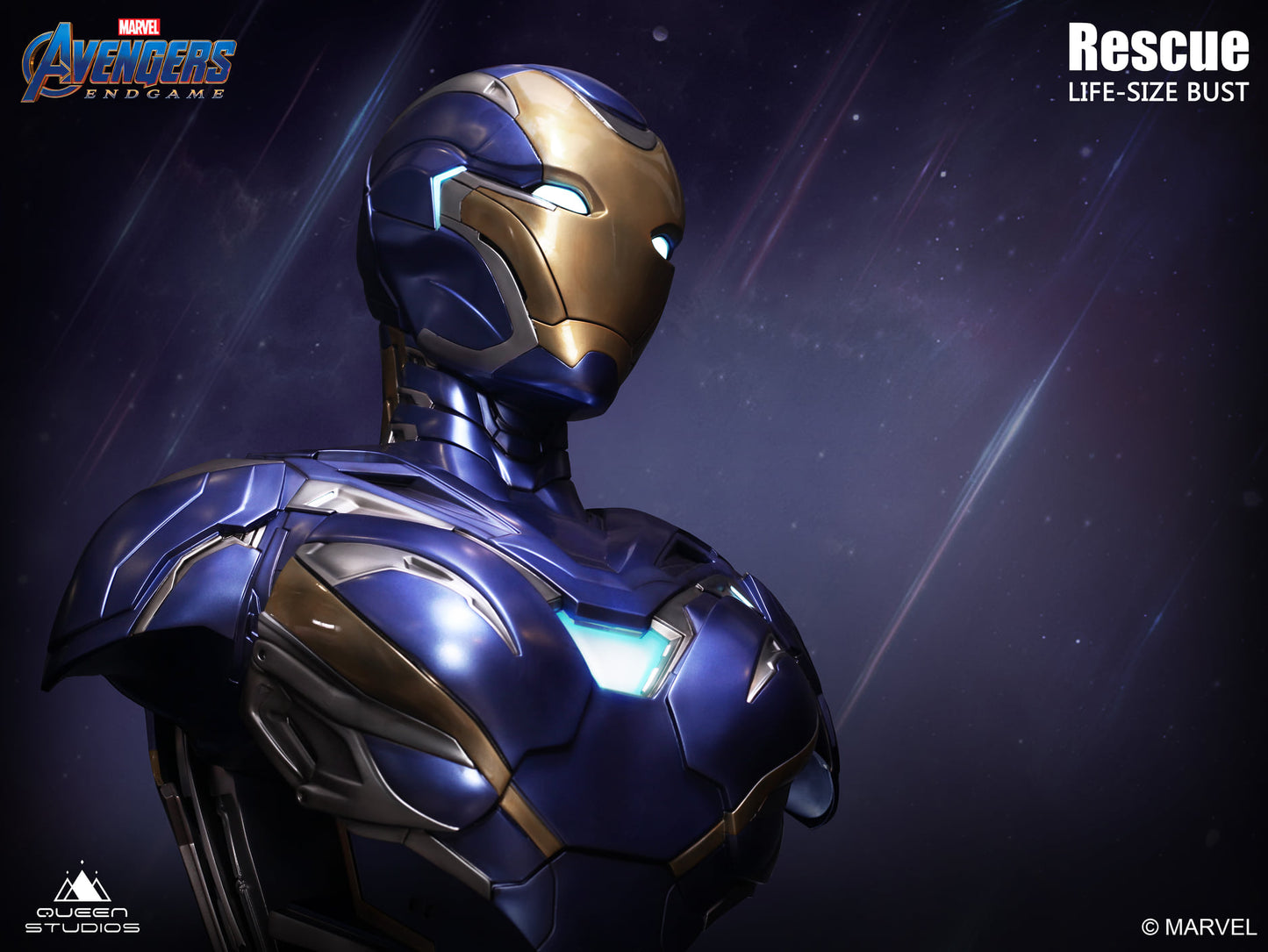 Queen Studios Life Size Iron Man Mark 49 Bust