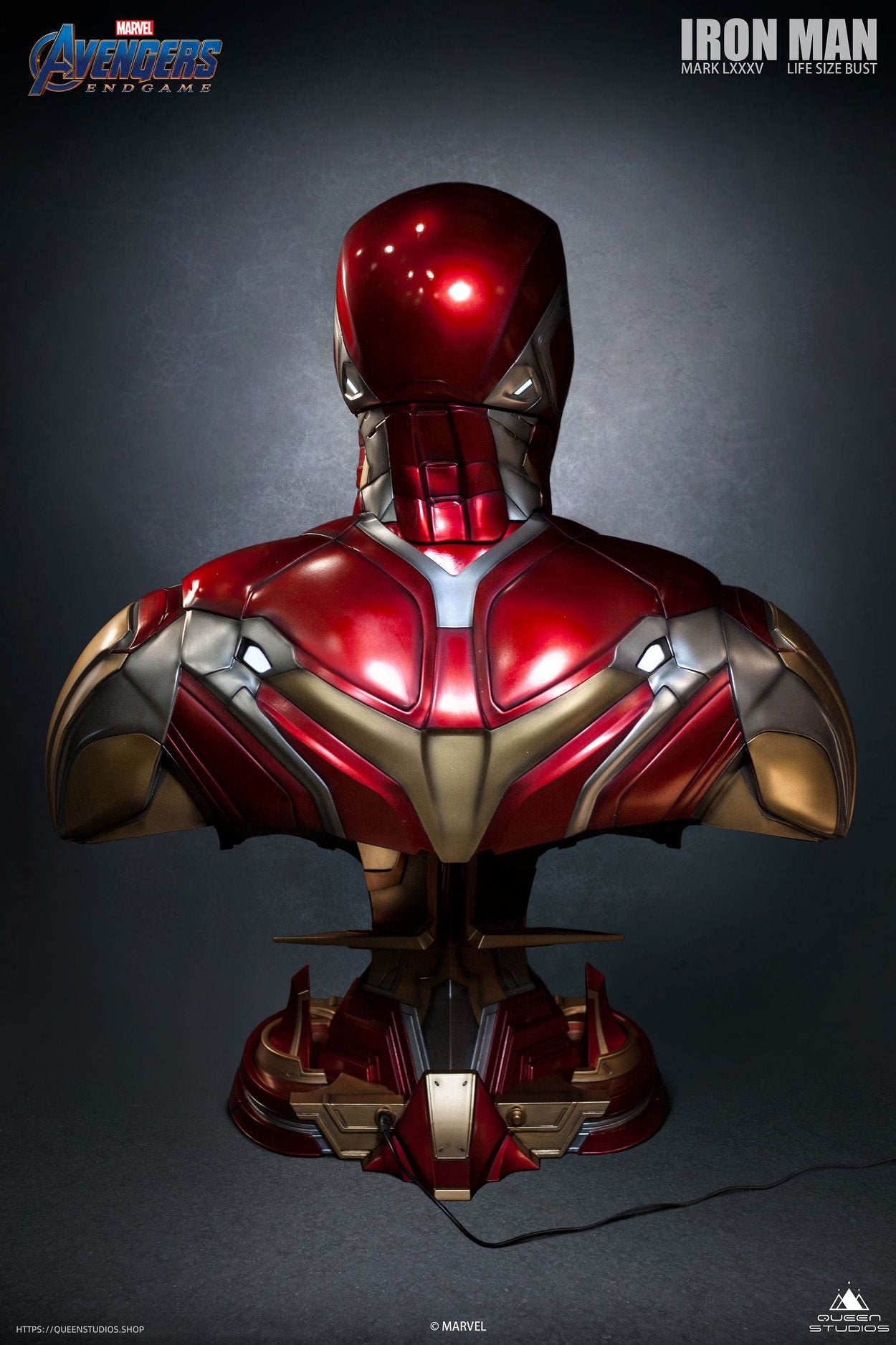 Queen Studios Life Size Iron Man Mark 85 bust
