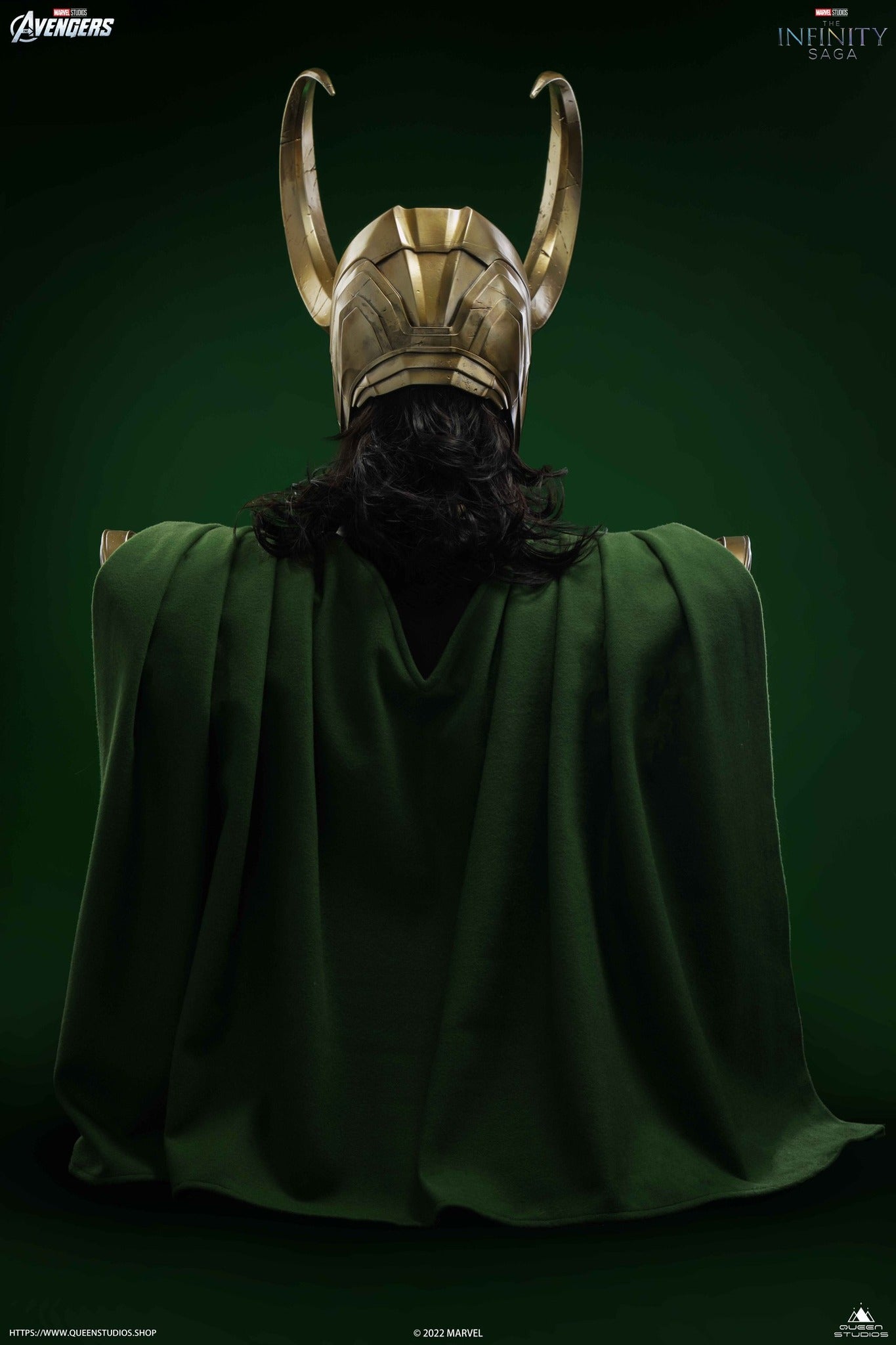 Queen Studios Life Size The Avengers Loki Bust 2.0