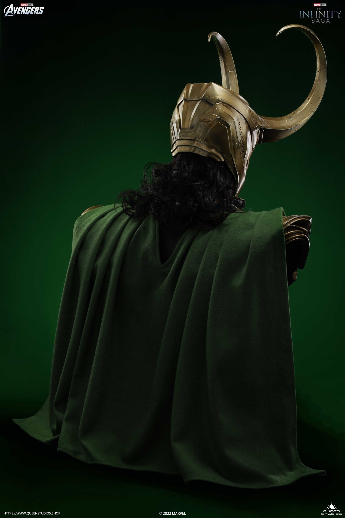 Queen Studios Life Size The Avengers Loki Bust 2.0