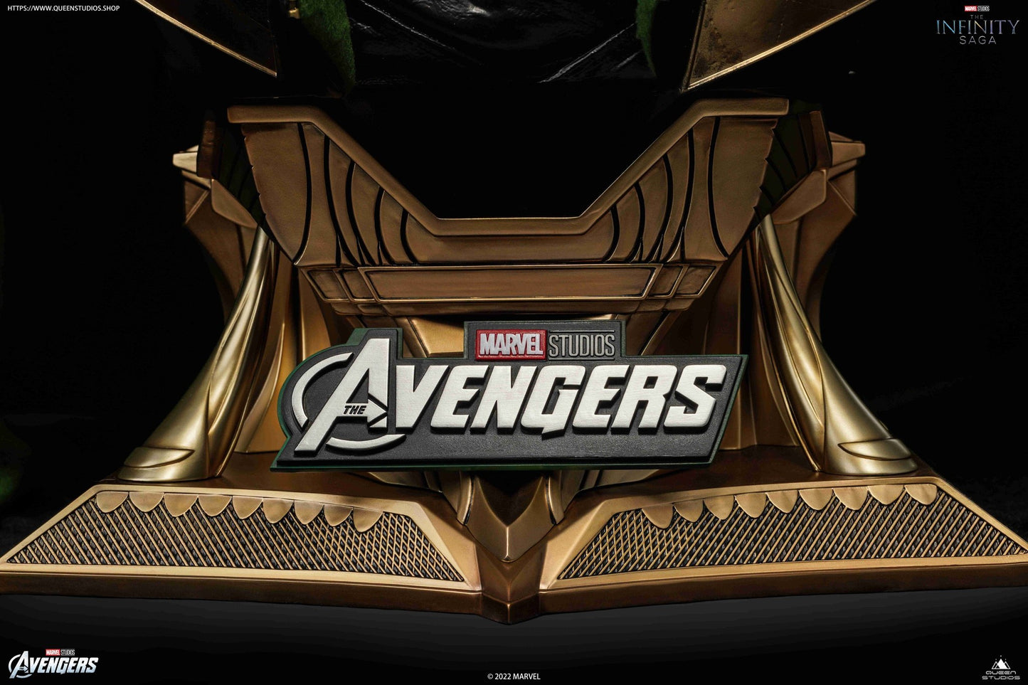 Queen Studios Life Size The Avengers Loki Bust 2.0
