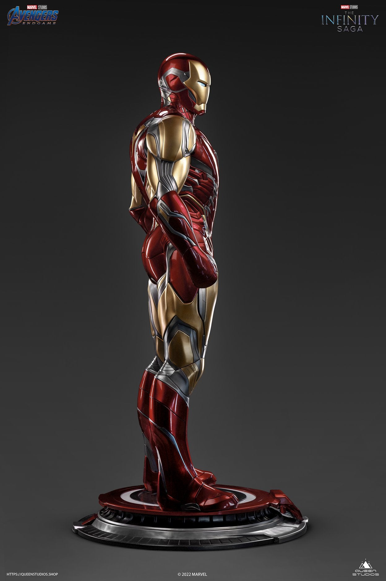 Queen Studios Life Size Iron Man Mark 85 statue