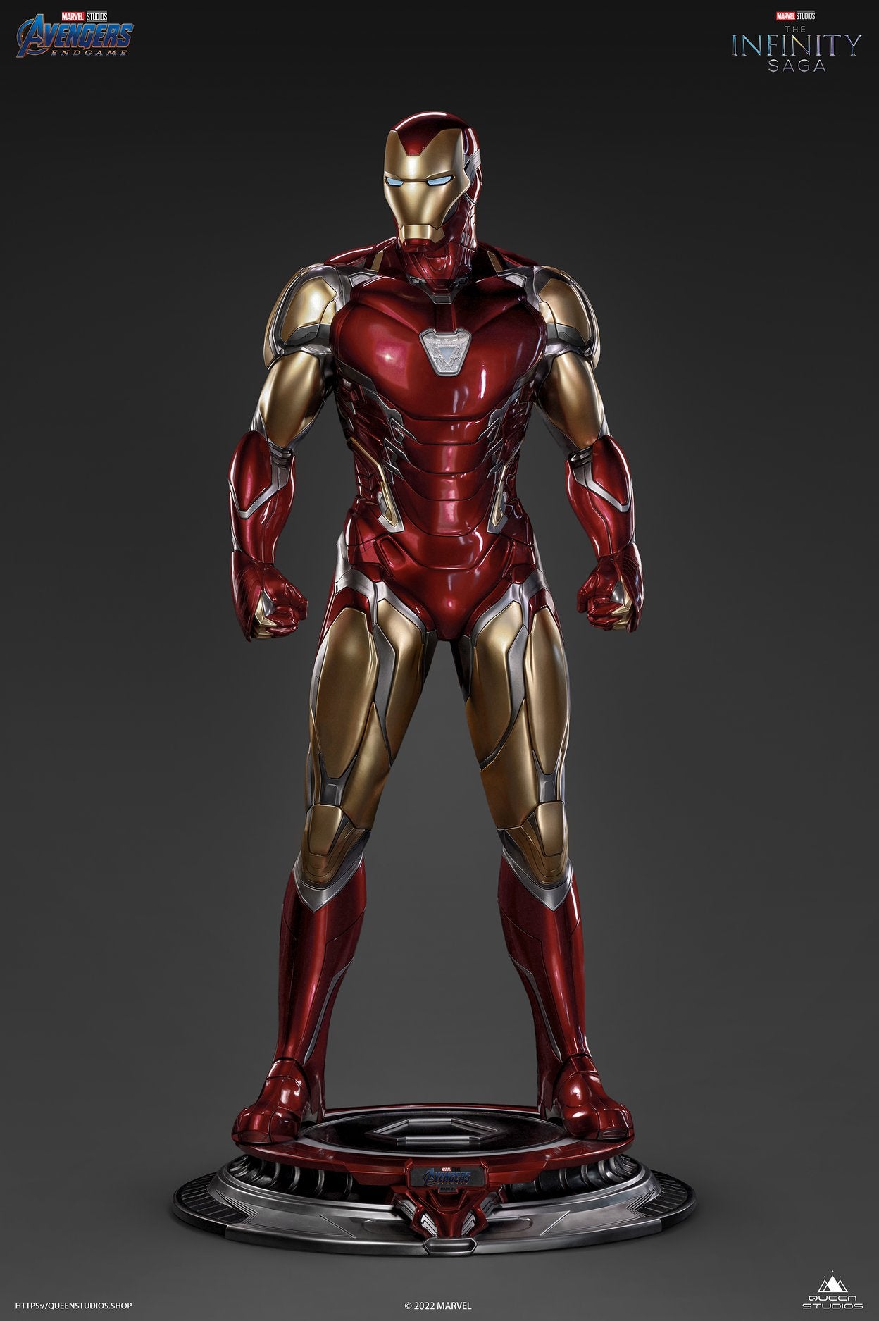 Queen Studios Life Size Iron Man Mark 85 statue