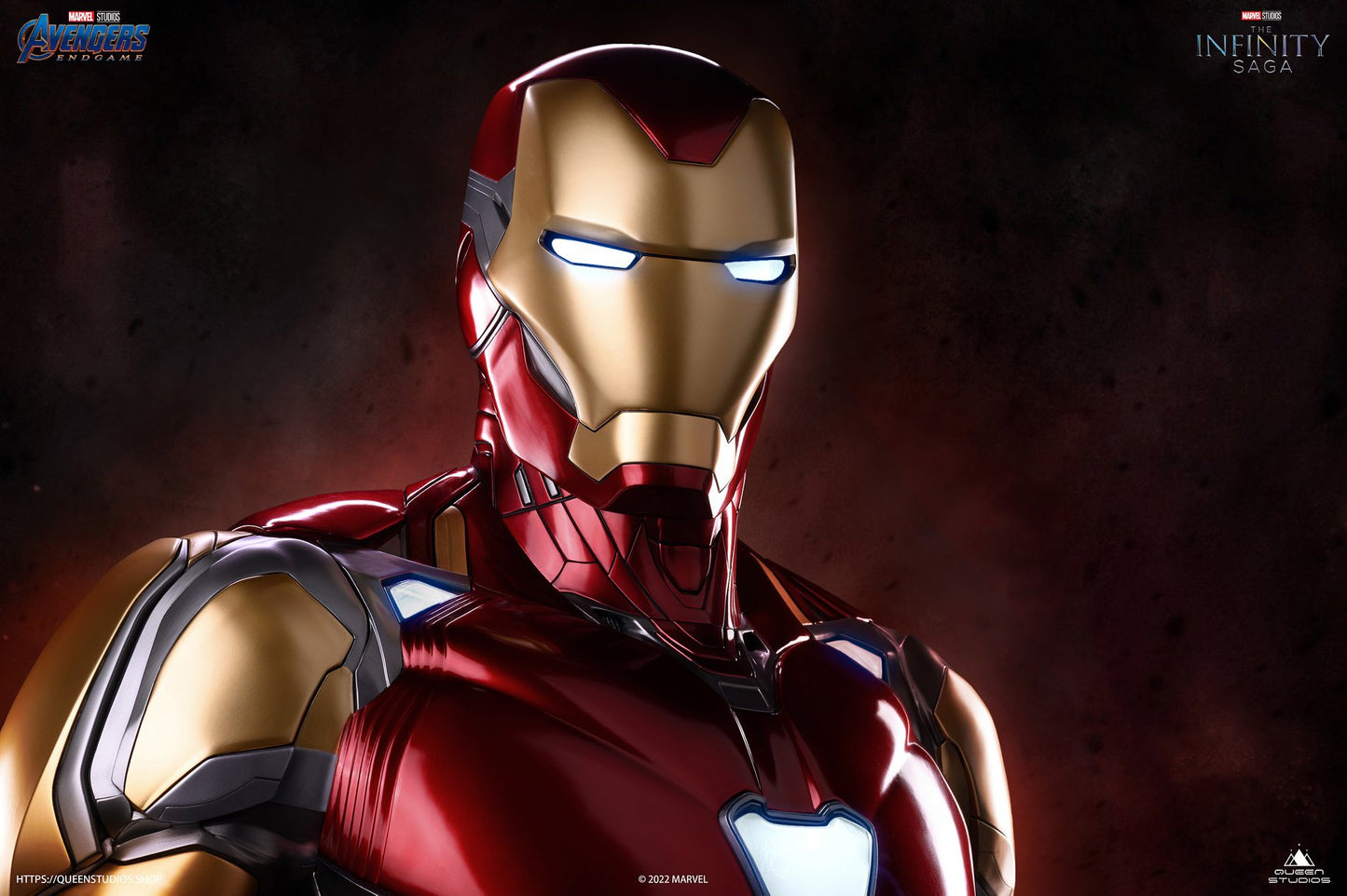 Queen Studios Life Size Iron Man Mark 85 statue