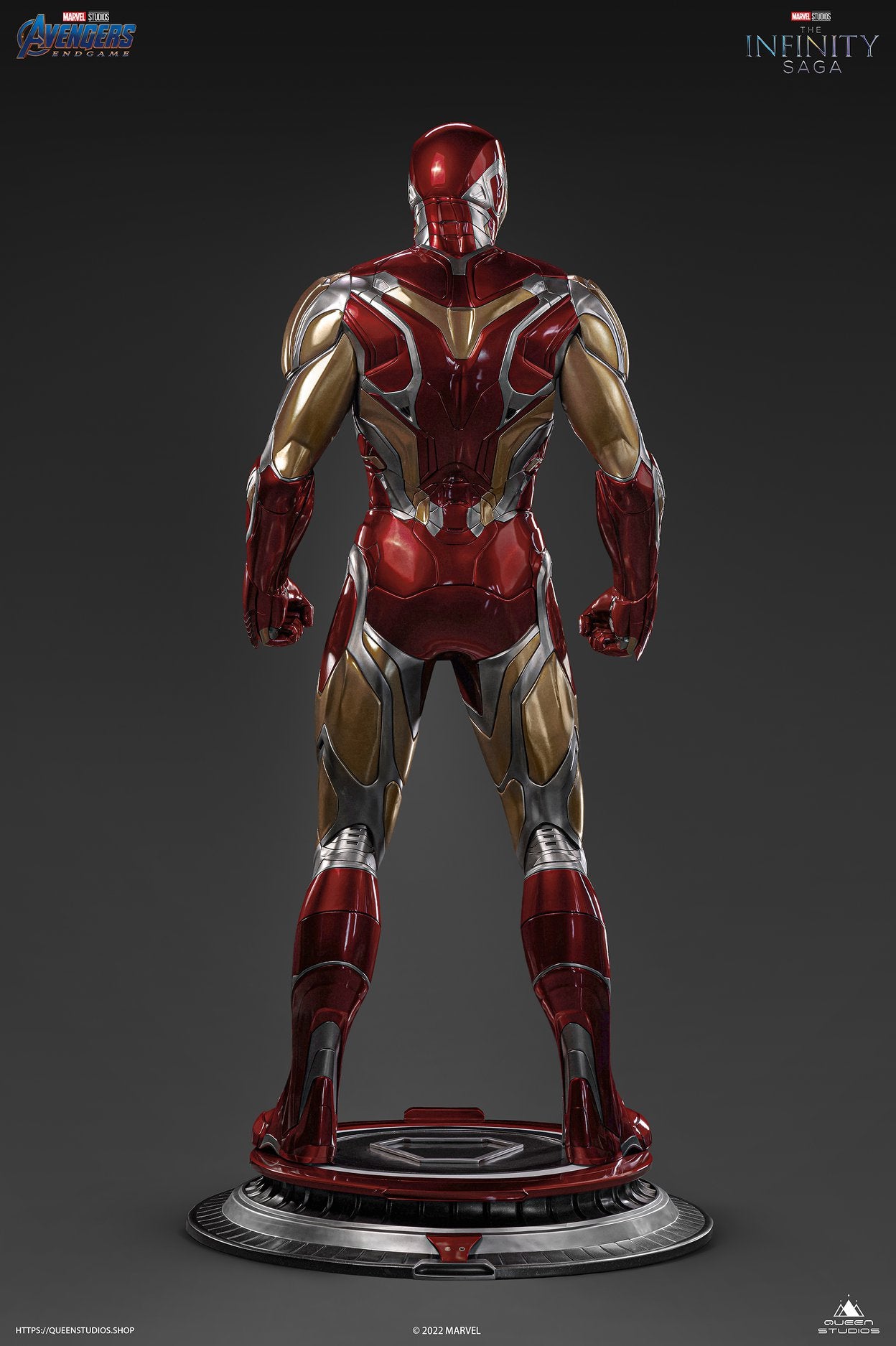 Queen Studios Life Size Iron Man Mark 85 statue