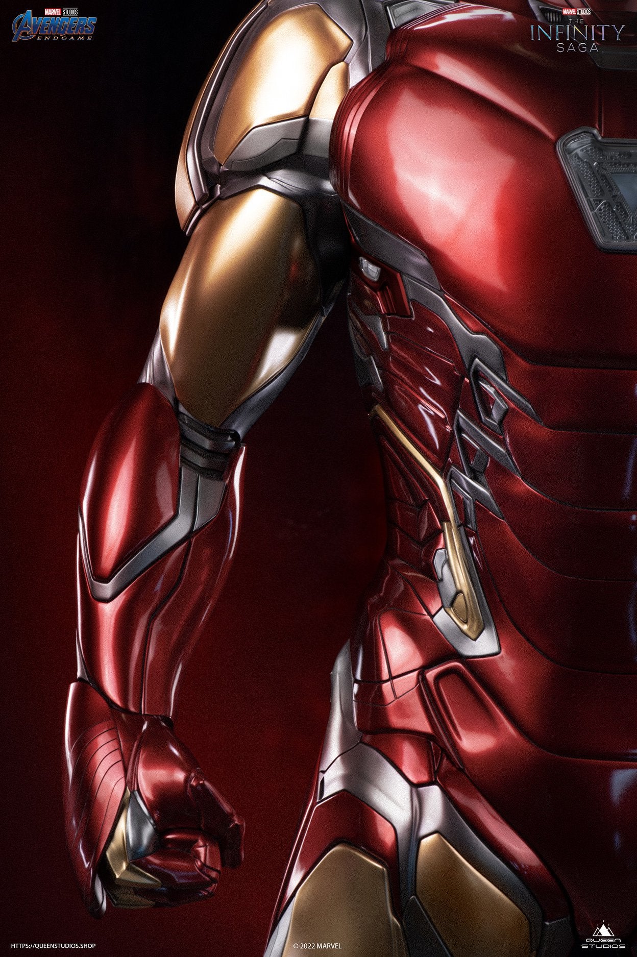 Queen Studios Life Size Iron Man Mark 85 statue