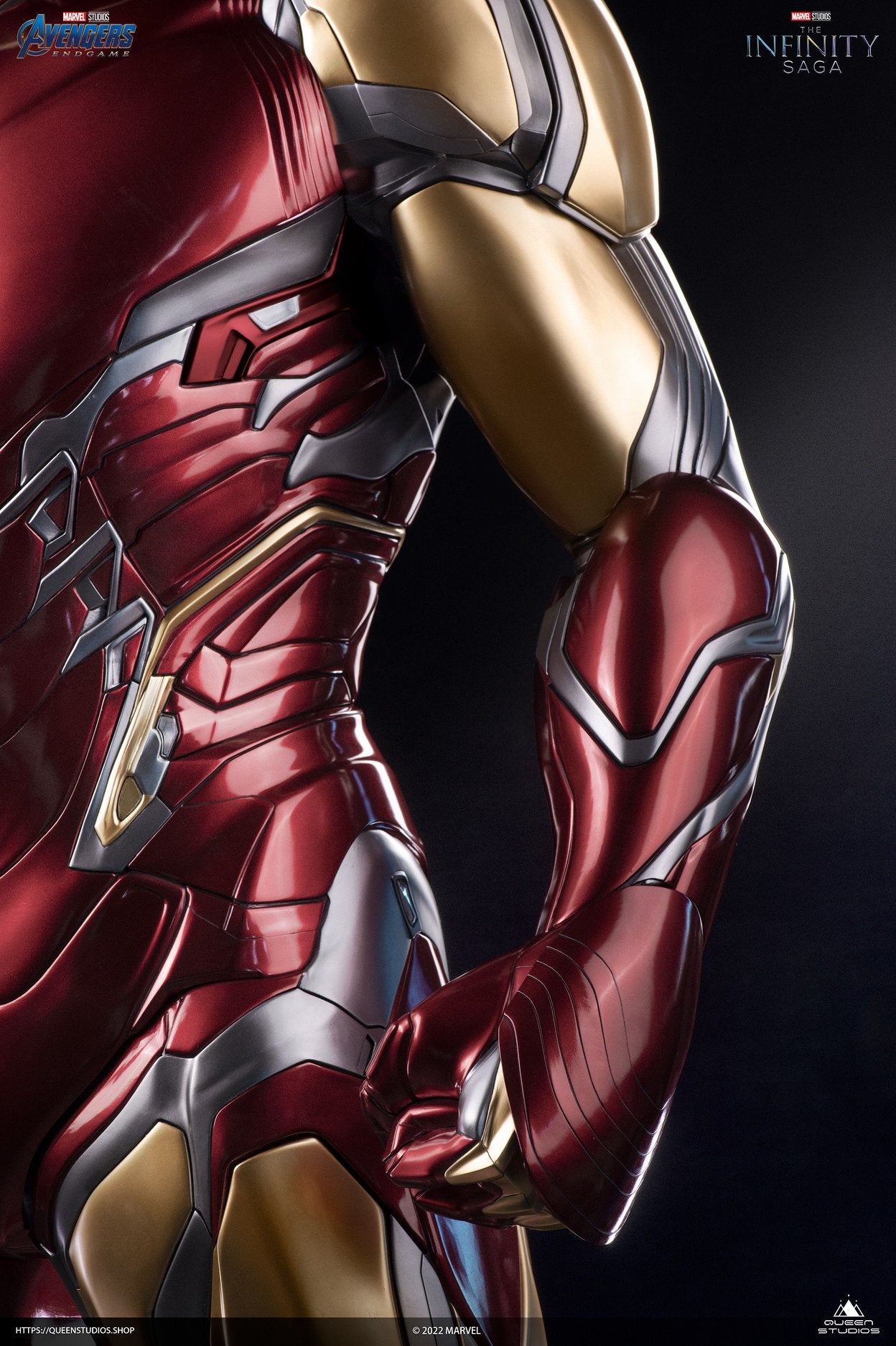 Queen Studios Life Size Iron Man Mark 85 statue