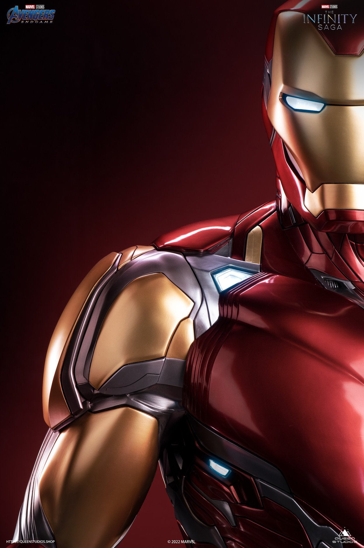 Queen Studios Life Size Iron Man Mark 85 statue