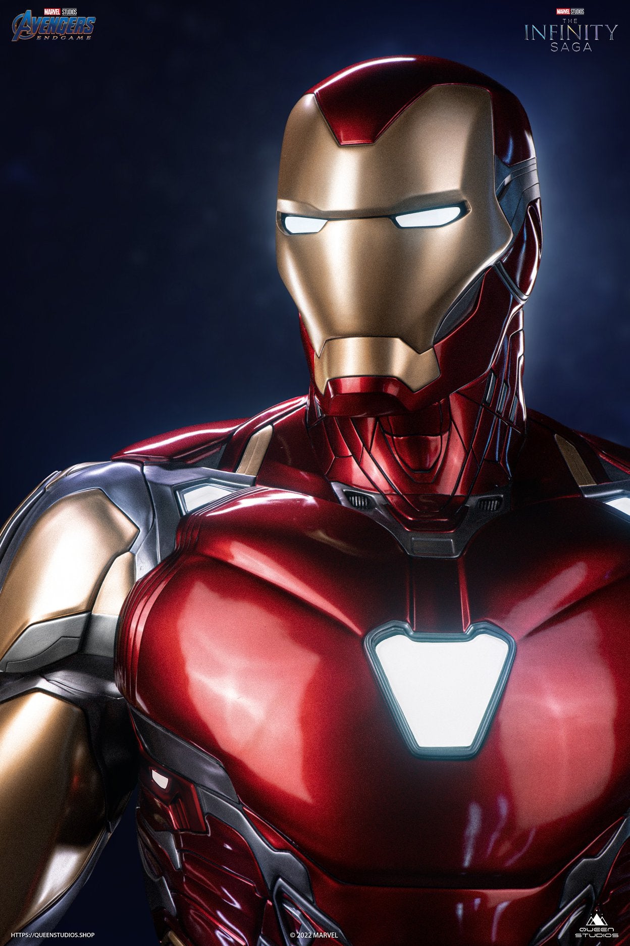Queen Studios Life Size Iron Man Mark 85 statue