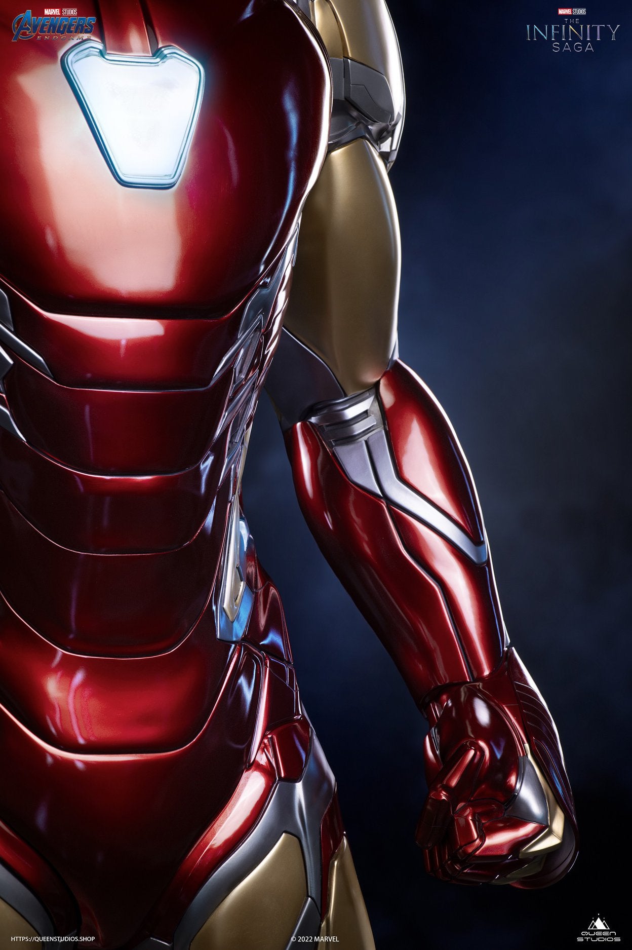 Queen Studios Life Size Iron Man Mark 85 statue