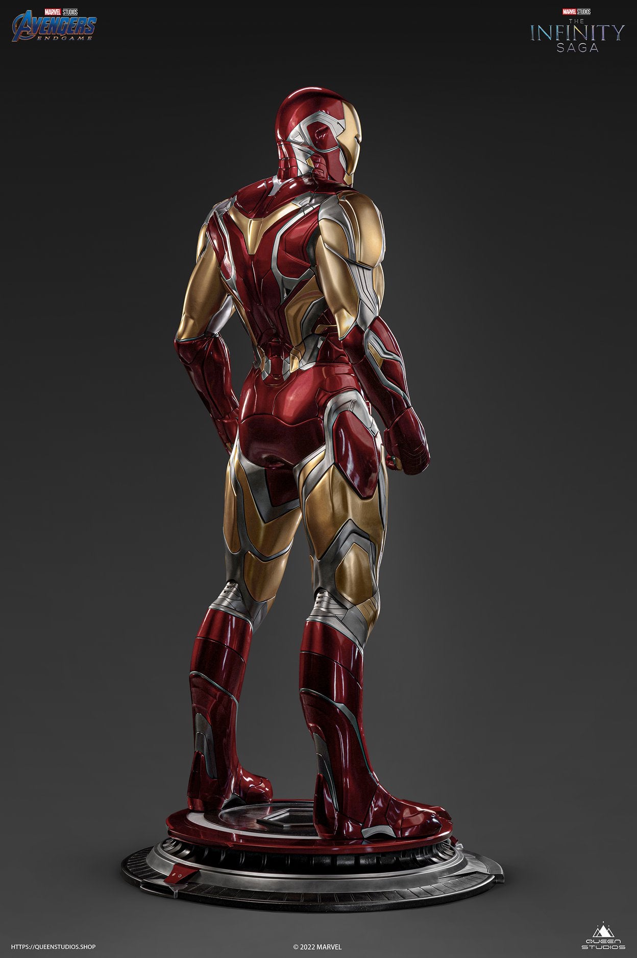 Queen Studios Life Size Iron Man Mark 85 statue