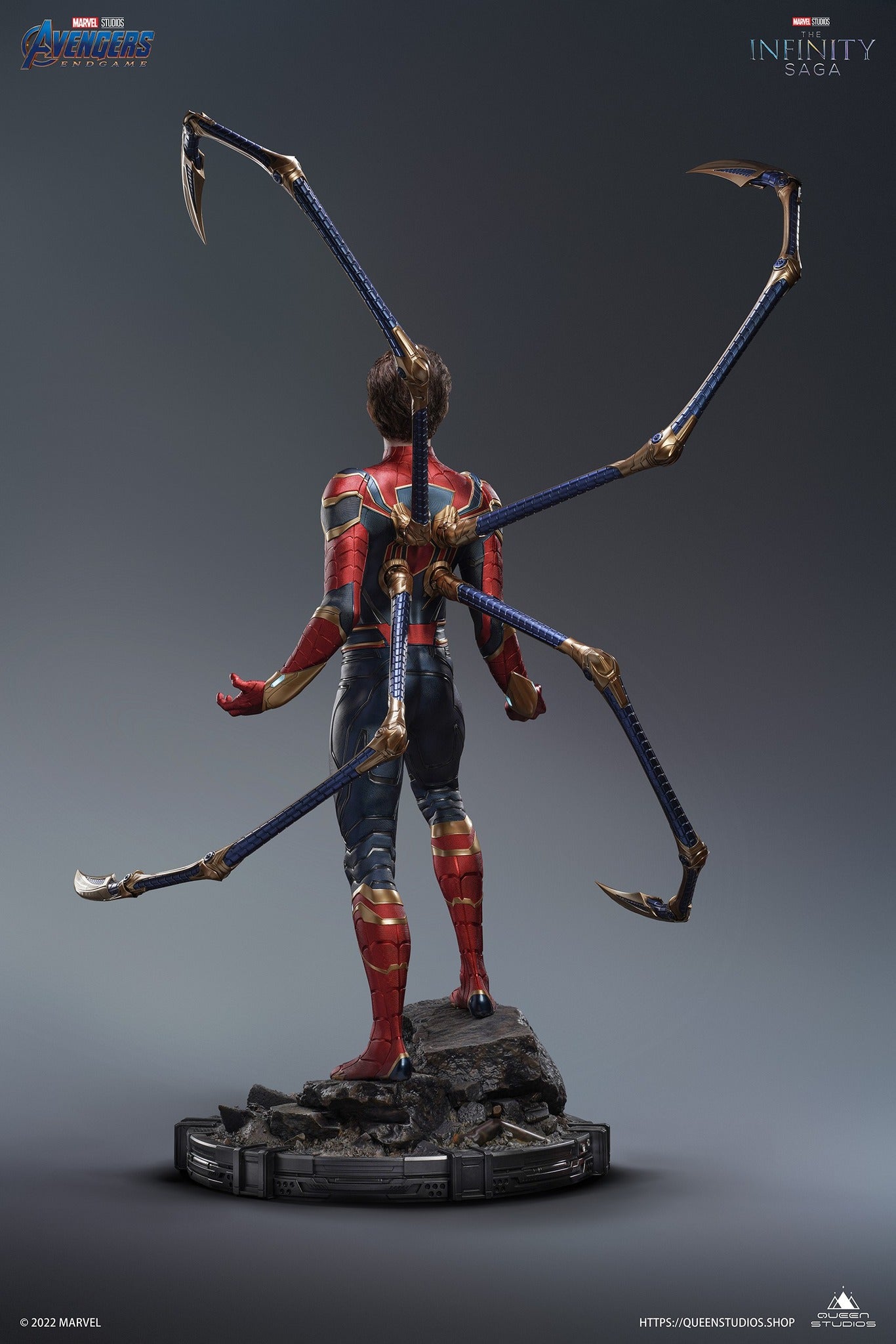 Queen Studios 1/2 Iron Spiderman