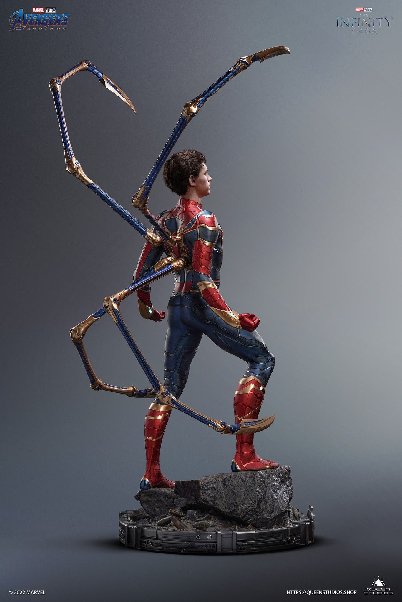 Queen Studios 1/2 Iron Spiderman